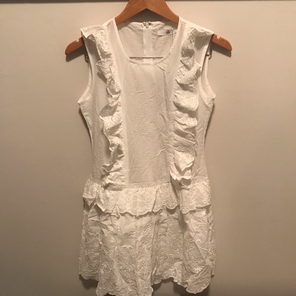 Missguided Briodery Angelias Frill Dress - Picture 2 of 5